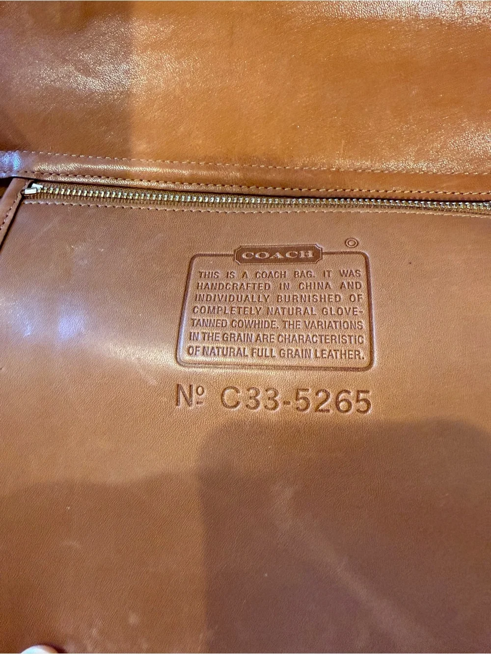 Coach Lexington Briefcase Bag Messenger 5265